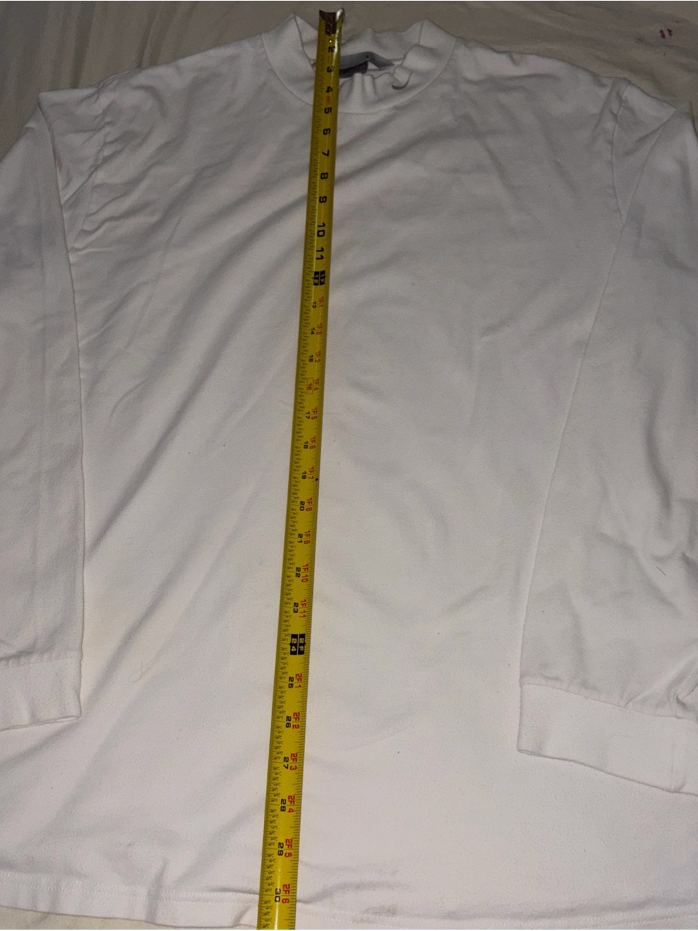 Nike Long Sleeve Golf Shirt Vintage Y2K Mock Neck, Size Large, Embroidered